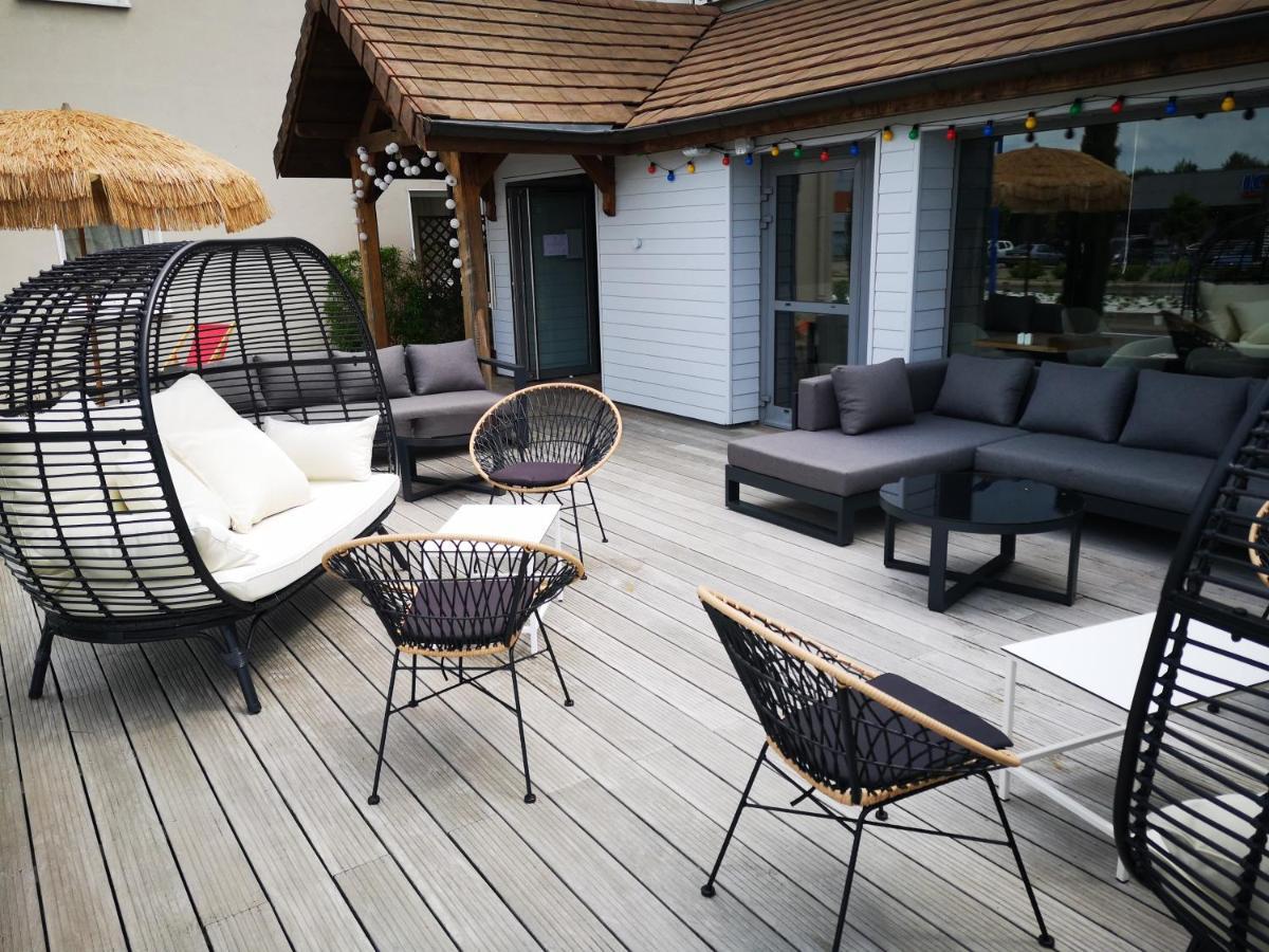 Le Konine - Hotel & Bar & Restaurant Montceau-les-Mines Luaran gambar